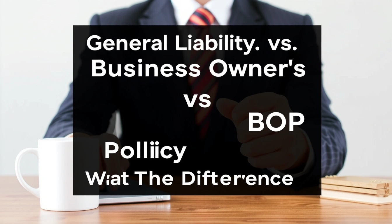General Liability vs. Business Owner's Policy (BOP): What Is the Difference?